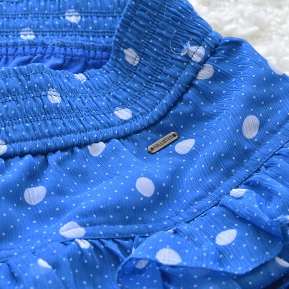 NWOT Hollister Ruffle Polka Dot Skirt - Picture 3 of 5